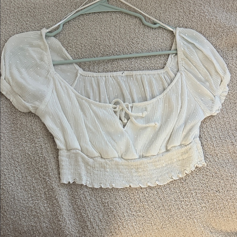 Elegant White Women's Top